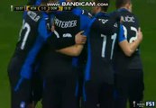 Rafael Toloi Goal - Atalanta 1-0 Borussia Dortmund 22.02.2018