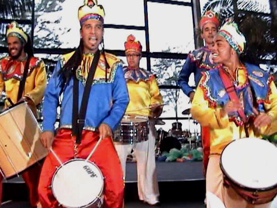 Samba-Trommler von Copacabana Sambashow Berlin