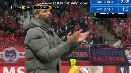 Raul Navas Goal HD - Red Bull Salzburg 1-1 Real Sociedad 22.02.2018