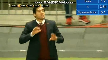Andre Horta Goal HD - Spoting Braga 1-0 Olympique de Marseille 22.02.2018
