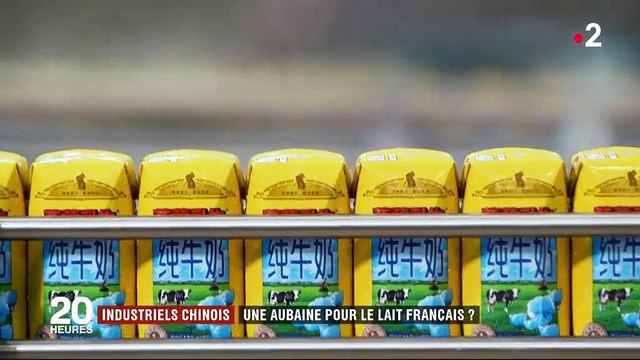 Industriels chinois : une aubaine pour le lait français ?