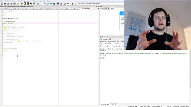 How to use Graphical Interfaces (GUI) in Python