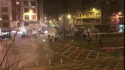 Crazy scenes at Athletic Bilbao vs Spartak Moscow tonight