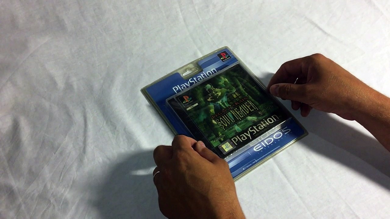 Découverte PS1 - Blister rigide Legacy of kain  Soul reaver PAL (1999) HD