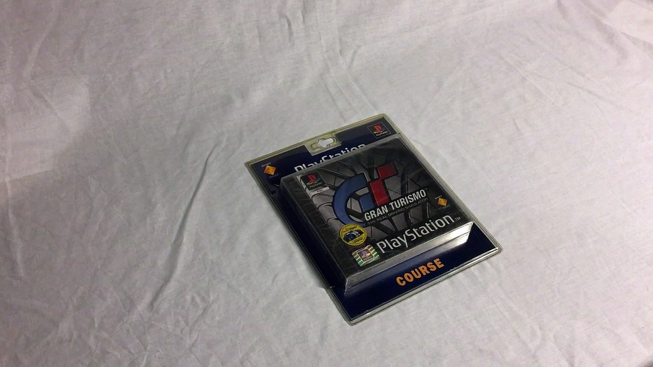 Découverte PS1 - Blister rigide Gran turismo PAL (1998) HD
