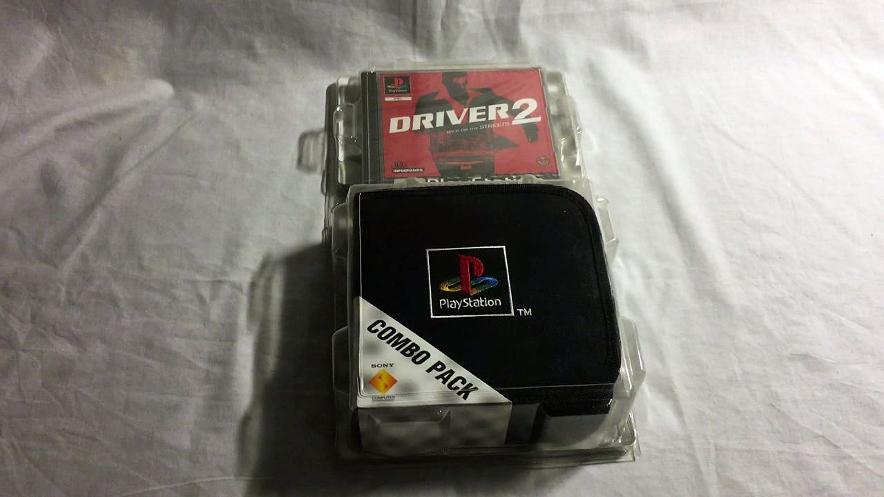 Découverte PS1 - Blister rigide Driver 2 PAL (2000)