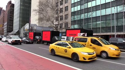 BM Genel Merkezi önünde ''Doğu Guta'' için eylem - NEW YORK