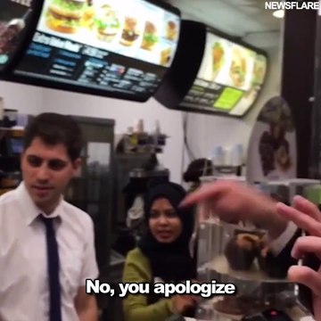 Ce client devient fou parce que son payement n'a pas marché... Sur les nerfs le gars