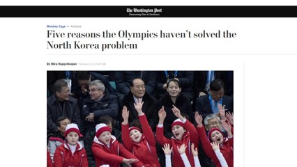 美 언론 "평창 후 북미간 긴장 고조 가능성 높아" / YTN