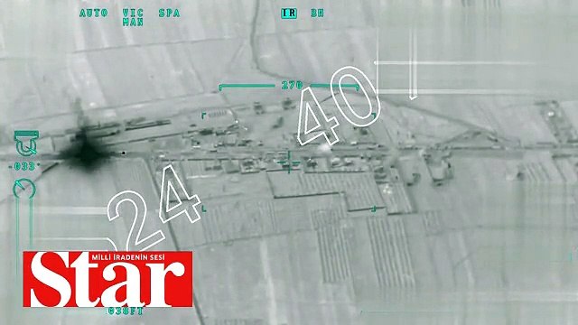 Afrin�e giden 40 araçlık terör konvoyu vuruldu!;