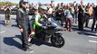 Kawasaki Ninja H2R @ Isle Of Man TT , hear THE BEAST roar !!!