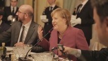 Los líderes europeos se reúnen para una cena en la víspera de la primera cumbre de 2018