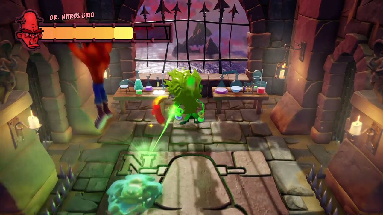 Crash Bandicoot N. Sane Trilogy: N.Brio Boss Fight