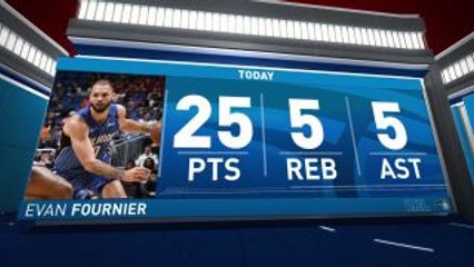 Evan Fournier Scores 25 vs. Knicks | February 22, 2018