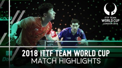 2018 Team World Cup Highlights I Ma Long vs Emmanuel Lebesson (Group)