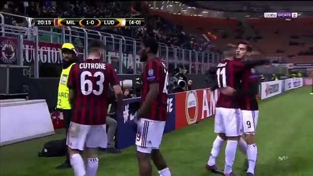 AC MILAN vs LUDOGORETS RAZGRAD ● All Goals & Highlights HD ● 22 Feb 2018