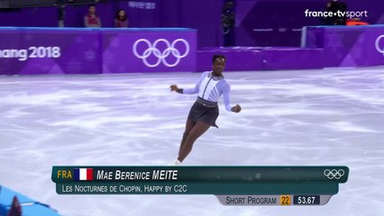 JO 2018 : Patinage artistique - Le programme libre de M.B. Méité