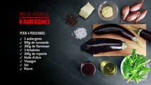 Recette facile Mille-feuille d'aubergines - 1, 2, 3, Frais, Partez ! Jean Imbert & Carrefour Market
