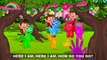 cute mega gummy bear family try to catch moon finger family song  nursery rhymes collection
