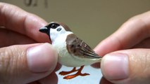 雀と文鳥コレクション 【ガチャ】 /  Sparrow and Java finch collection 【japanese  capsule toy】