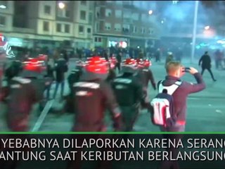 Seorang Polisi Tewas Dalam Kericuhan Suporter Bilbao v Spartak