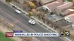 Suspect dies following shooting with Phoenix police