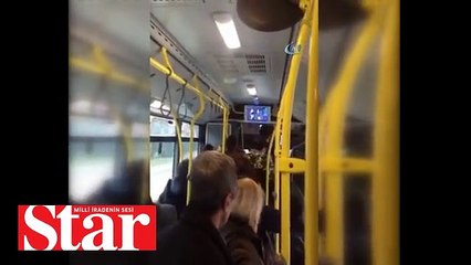 EGO otobüsünde gerginlik... Yolcuları 40 dakika otobüste bekletti