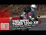 Triumph Tiger 1200 XRT Essai Moto Magazine 2018 - Le gros tigre a bien évolué