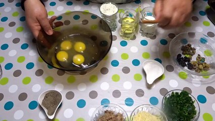 طريقة عمل كيكة مالحة سهلة وبنينة - تورتة مالحة بمذاق رائع tarte salée avec un goût merveilleux