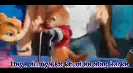 Main Tera Boyfriend Song - Chipmunks With Lyrics - Raabta - - Naha Kakkar