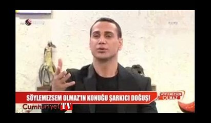 Beyaz Tv canlı yayınında Doğuş'u sinirlendiren ekran yazısı
