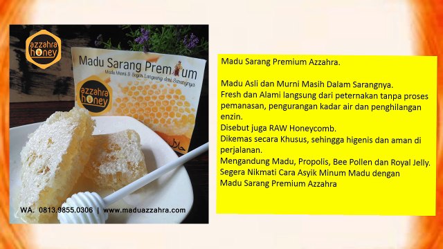 Garansi Uang Kembali, WA +62 813-9855-0306, Madu Murni