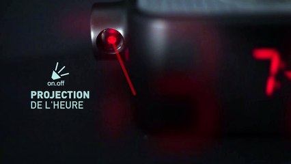 Le Radio Réveil Projecteur POSS