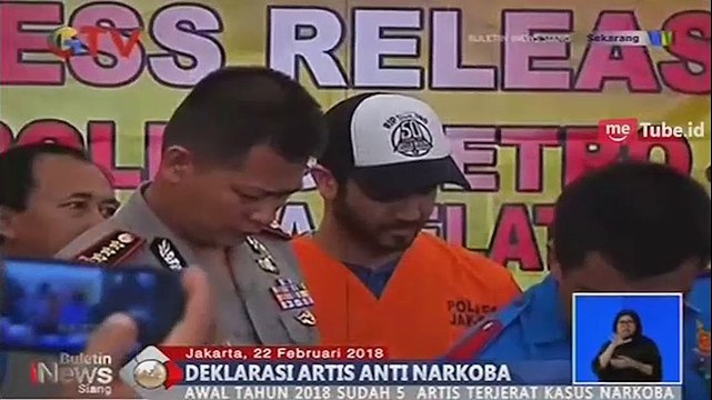 Sejumlah Artis Lakukan Deklarasi Artis Anti Narkoba