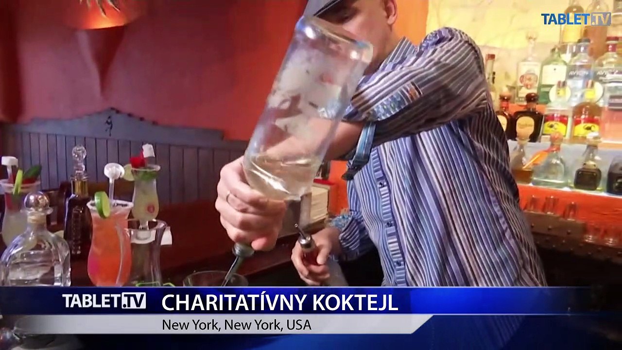 Koktejl Margarita miešajú za 2500 dolárov, dali mu prívlastok charitatívny