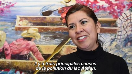 Au Guatemala, le lac du "Petit prince" étouffe sous la pollution