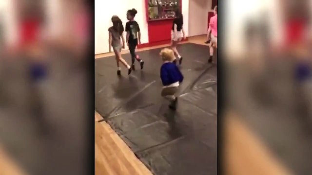 VIDEO_ Adorable 2 year old Irish dancer can't contain his dancing feet