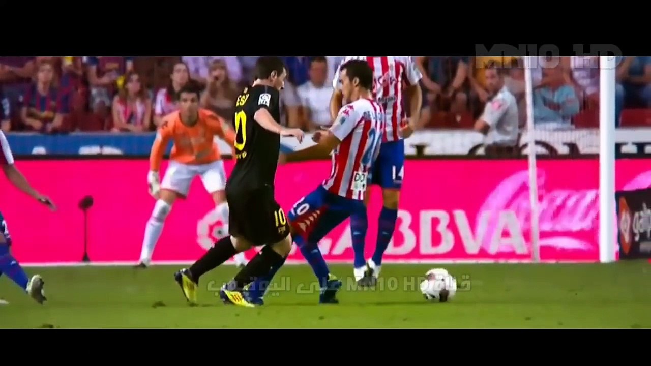 ليونيل ميسي والكوبري قصة عشق لاتنتهي✦عندما يقوم ميسي باذلال الخصوم بادخال الكرة بين القدمين !!