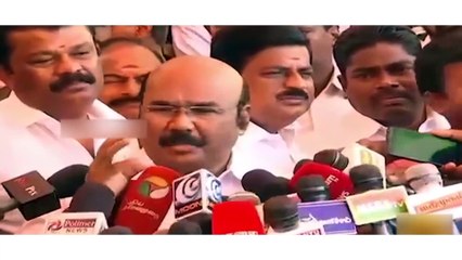 அடித்துச் சொல்லும் ஜெயக்குமார்- வீடியோ