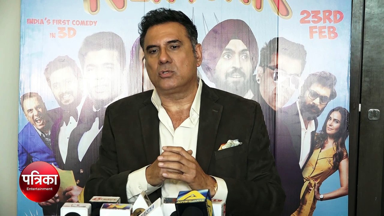 Boman Irani वेल्कम टू न्यूॅयार्क के press conference में
