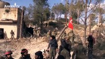 Burseya Dağı'na Türk bayrağını dikildi!