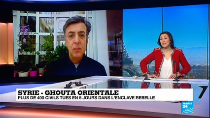 Ghouta orientale: "C''est une guerre totale. Une guerre moyenâgeuse."