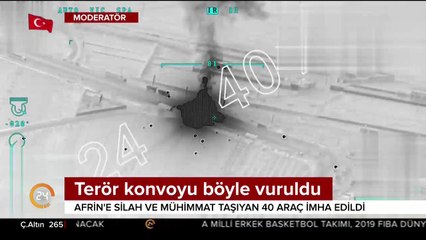 Terör konvoyu böyle vuruldu