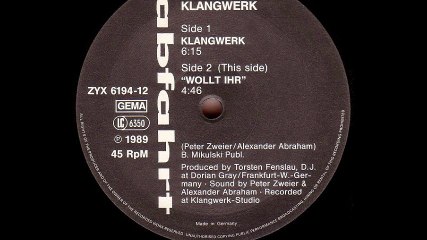 Klangwerk - "Wollt Ihr" (B)