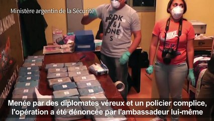 Argentine: 400 kilos de cocaïne dans l'ambassade de Russie