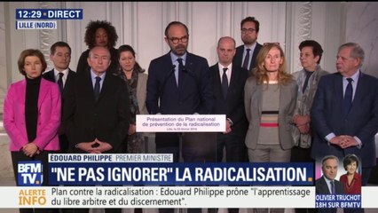 Radicalisation: "Ce combat l'Etat ne pourra pas le gagner sans les musulmans de France", rappelle Edouard Philippe