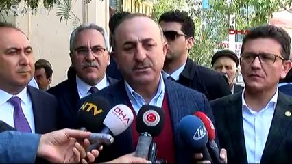 Çavuşoğlu: ‘Karşımıza çıkanları Finike portakalı gibi ezer geçeriz’