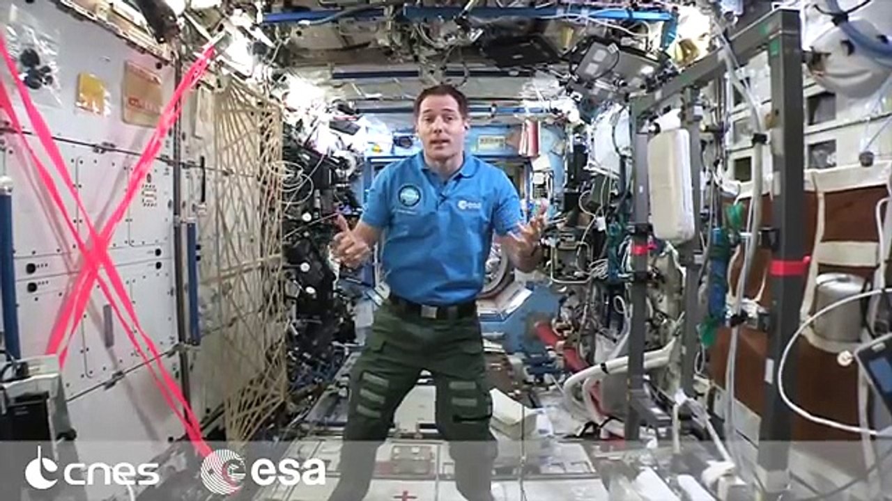 Thomas Pesquet et les dangers de la station spatiale internationale