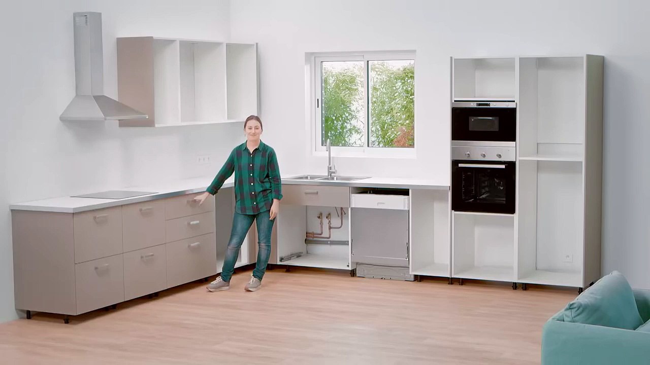 IKEA TUTO Cuisine - 6 : Pose des plinthes et de la ventilation