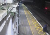 Drunk Man 'Lucky to Be Alive' After Lying Down in Path of Oncoming Train